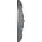 Ekena Millwork Flower Spiral Ceiling Medallion (Fits Canopies up to 2"), Hand-Painted Platinum, 12 1/4"OD x 2 1/4"P CM12FLPLS - alternate 5